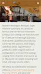 Mobile Screenshot of eagleprecisioncastparts.com